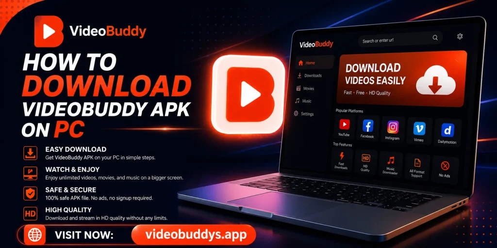 How to Download VideoBuddy APK on PC